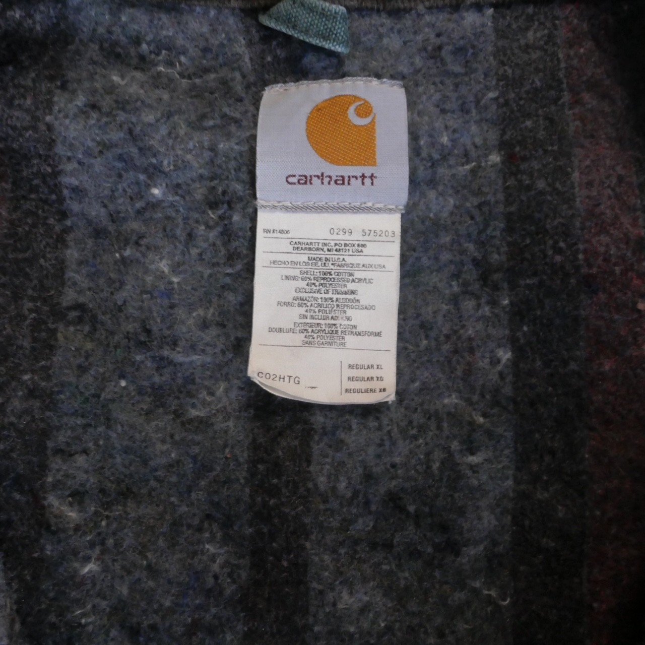 Vintage Carhartt Chore Coat Made in USA - Image 4