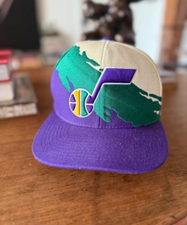 Utah Jazz Note Logo Mitchell and Ness Snapback
