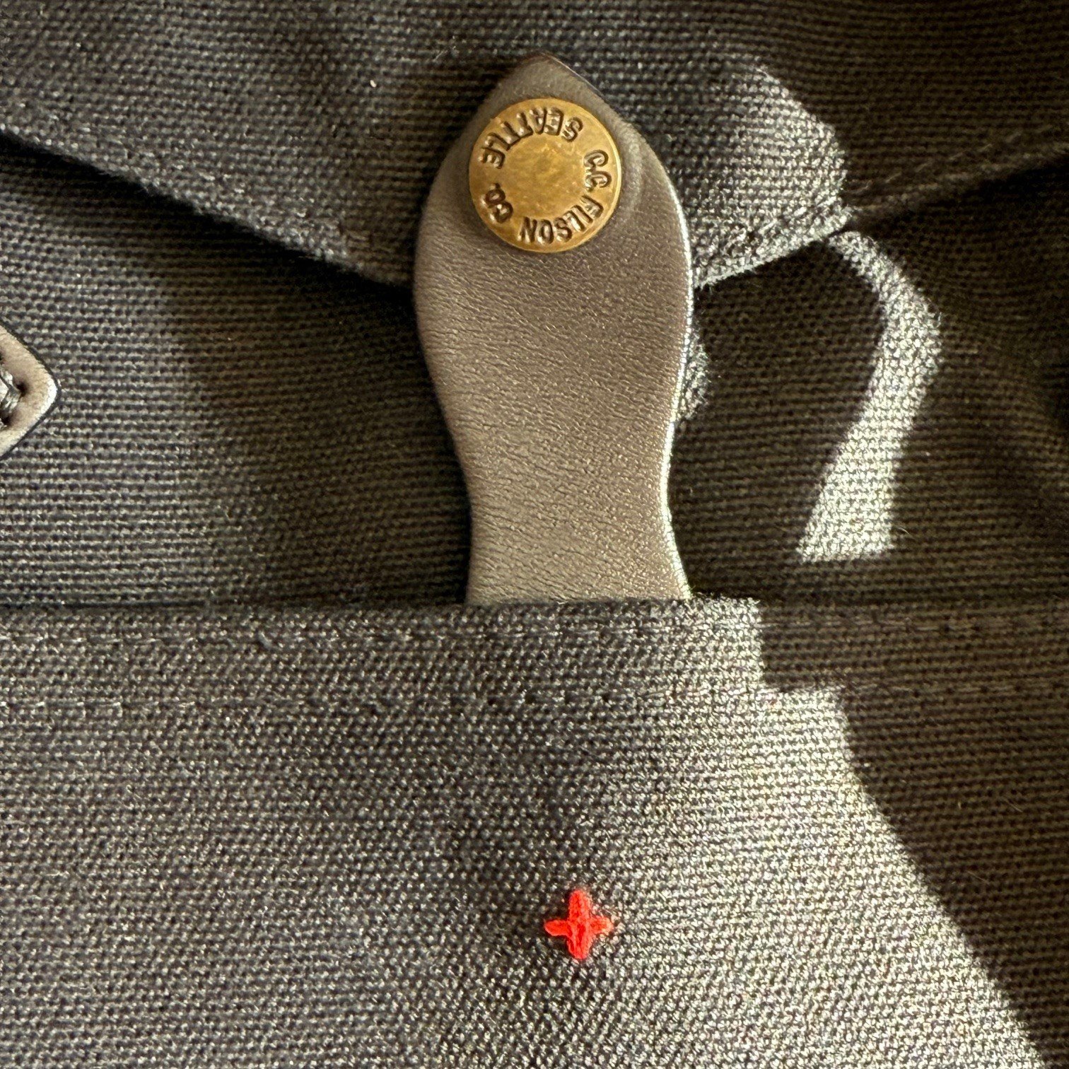 Filson x Apolis Philanthropist Briefcase - Image 4