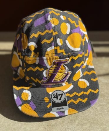 Lakers New Old Stock ’47 Adjustable 5 Panel Hat