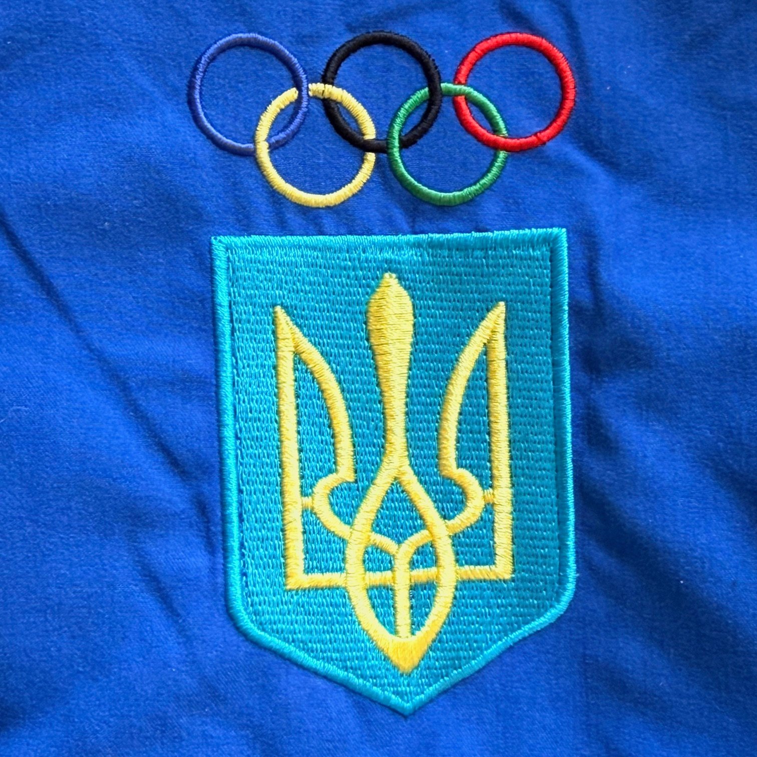 Ukraine Olympics Adidas Track Jacket NOS - Image 5