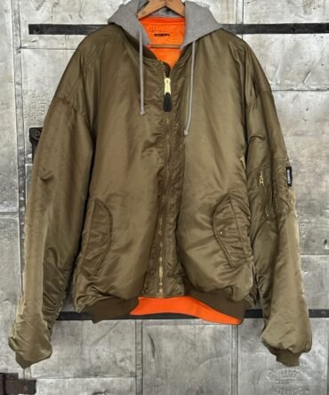 Vetements x Alpha Industry Reversible Bomber Jacket with Hood