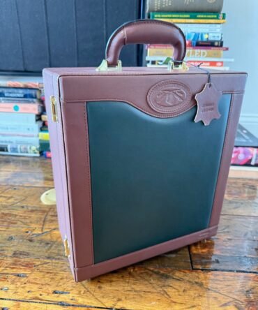 Orvis Genuine Leather Travel Cocktail Set NOS