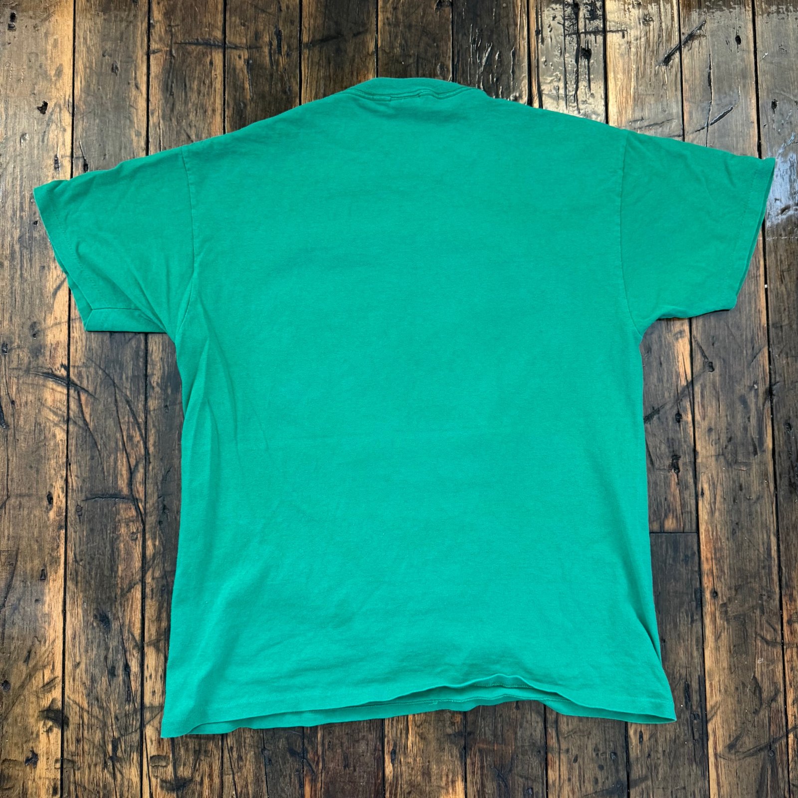 St Patricks Day Clover Print Tee Single Stitch - Image 2